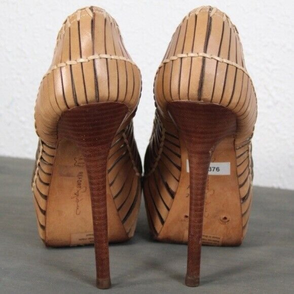 Report Signature Tan Calyer Platform Heels 7.5 - Picture 6 of 7